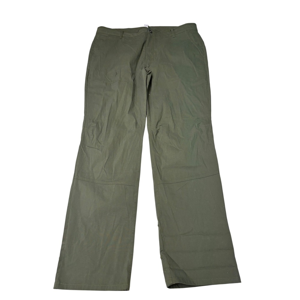 Mountain Hardwear AP Pant Mens 40/32 Olive Green Hiking Climbing Stretch 1648971